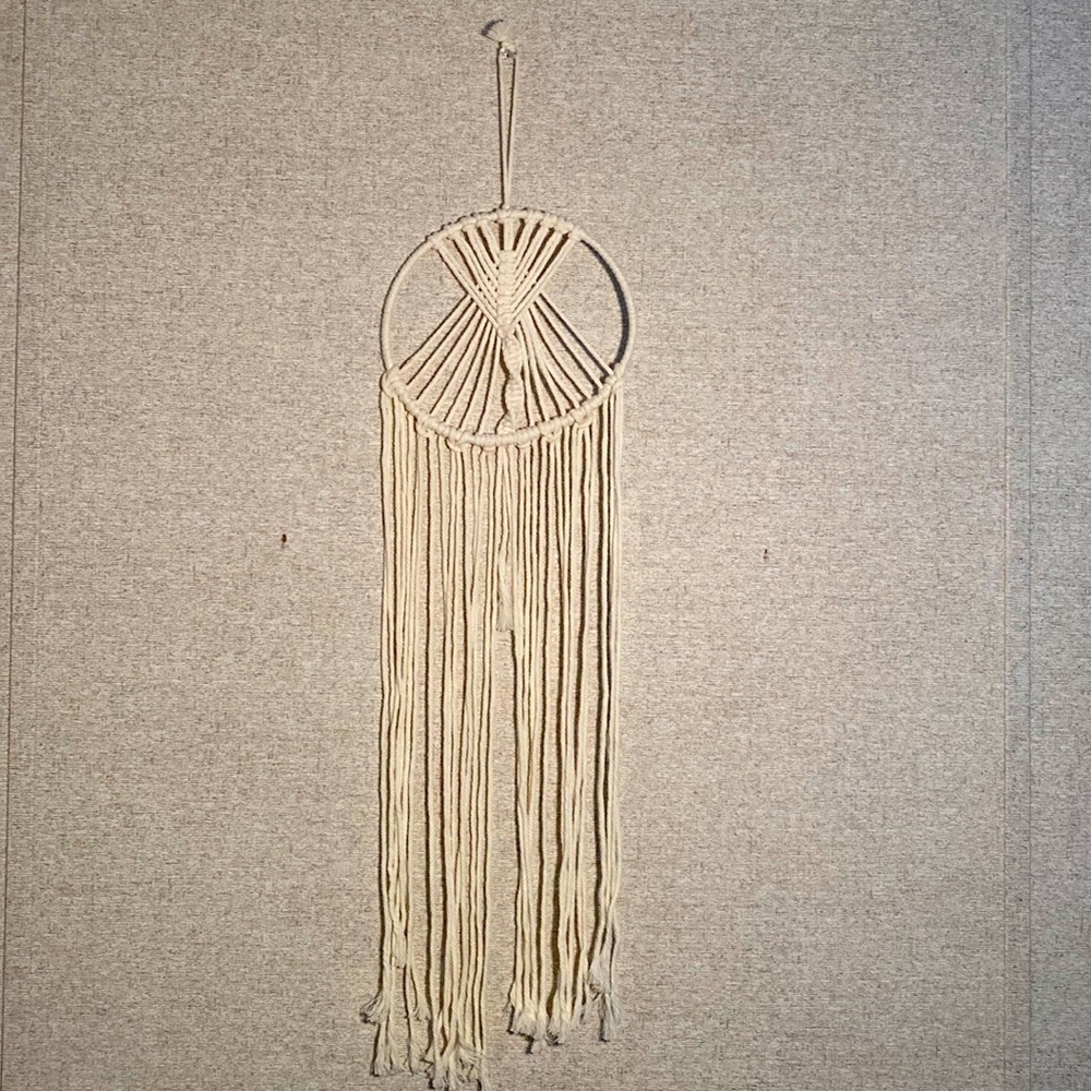 Macrame wall hanging